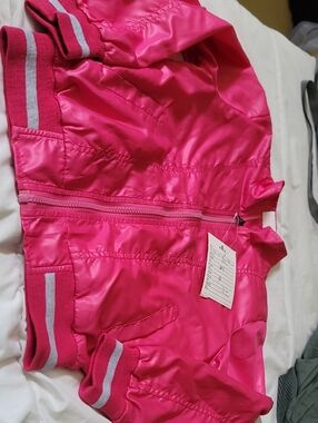 Girls' Hot Pink Lightweight Jacket